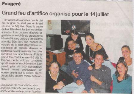 Préparation Fête de l'été 2007