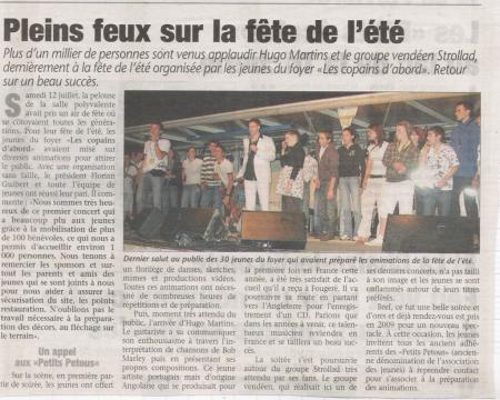 Fête de l'été Juillet 2008